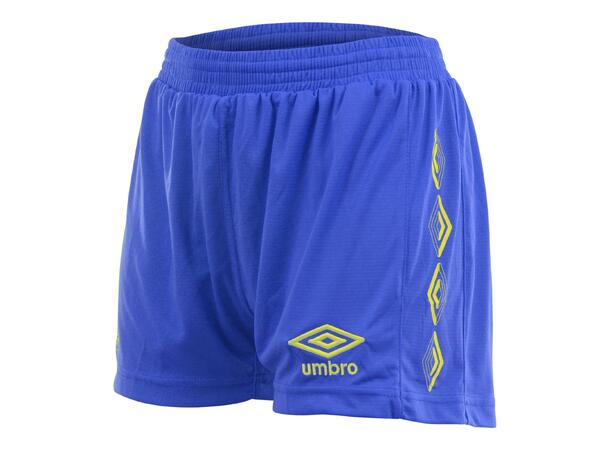 UMBRO UX-1 Shorts w Blå/Gul 40 Flott teknisk spillershorts 